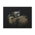 "Soul in the Eye" Horse Portrait Canvas Print — Matte Stretched Wall Art (1.25")